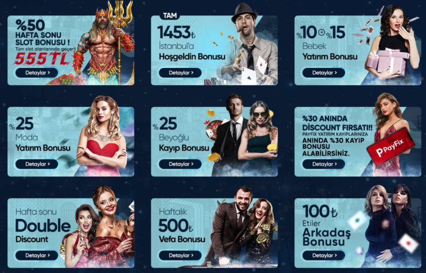 İstanbul Casino bonus listesi